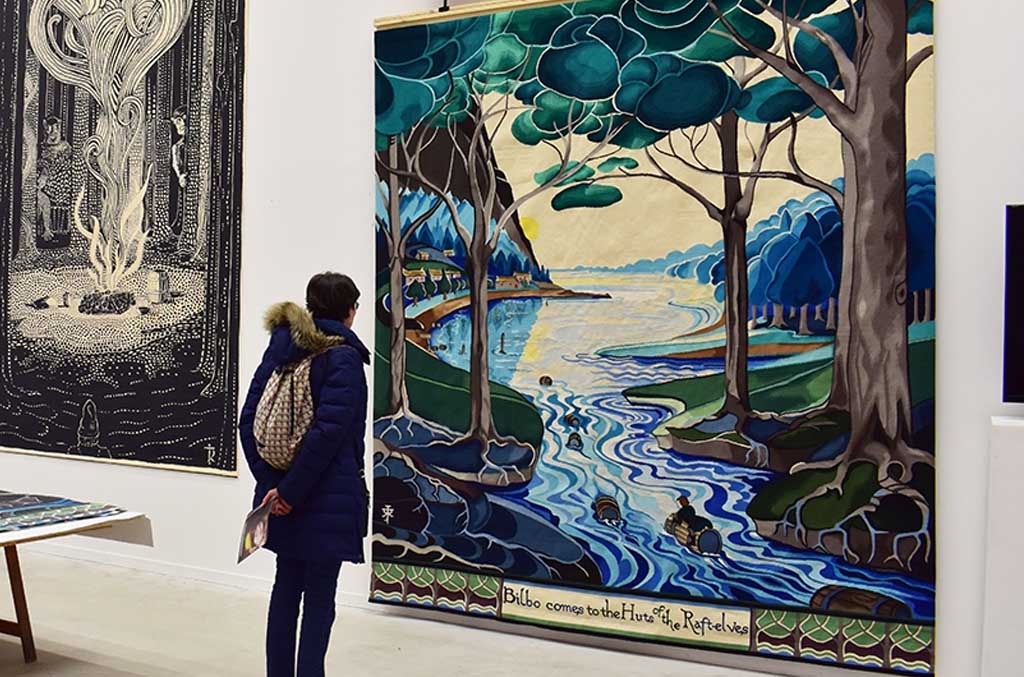Aubusson tisse Tolkien : une tenture, quelle aventure !
