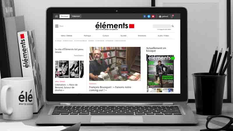 Le site d’Éléments fait peau neuve