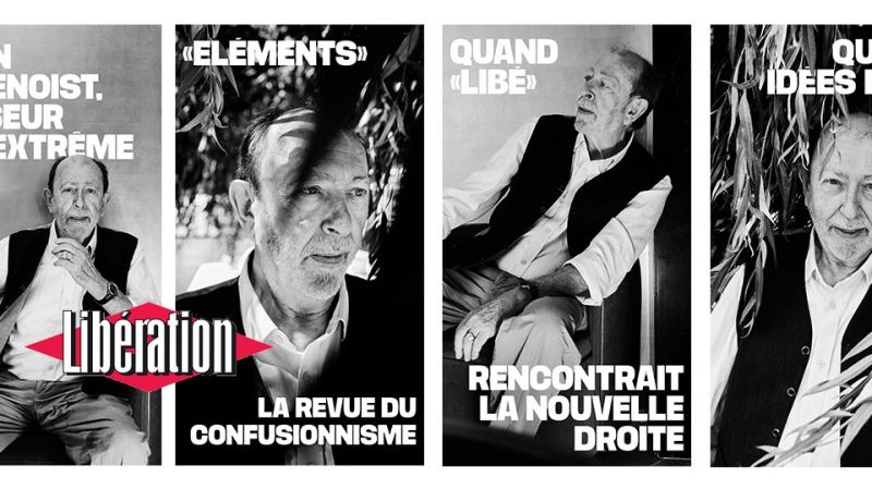 Libération : "Alain de Benoist, faiseur de droites"