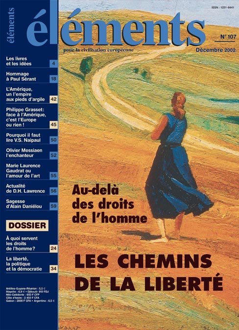 Au-delà des droits de l’homme : la liberté