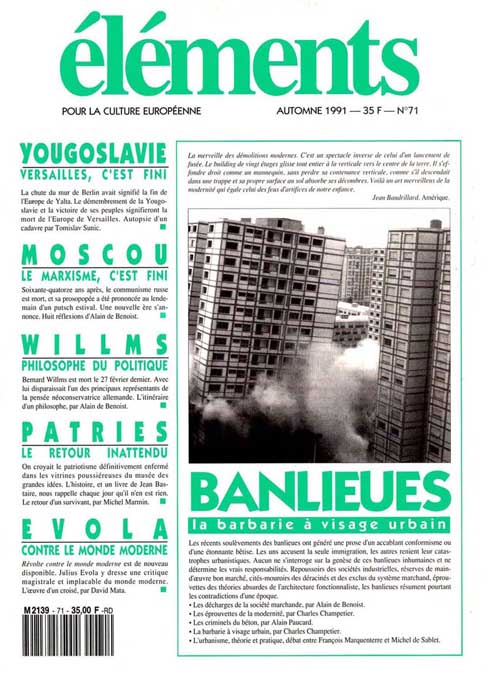 Banlieues, la barbarie à visage urbain (version PDF)