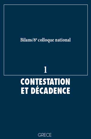 Contestation et décadence - PDF