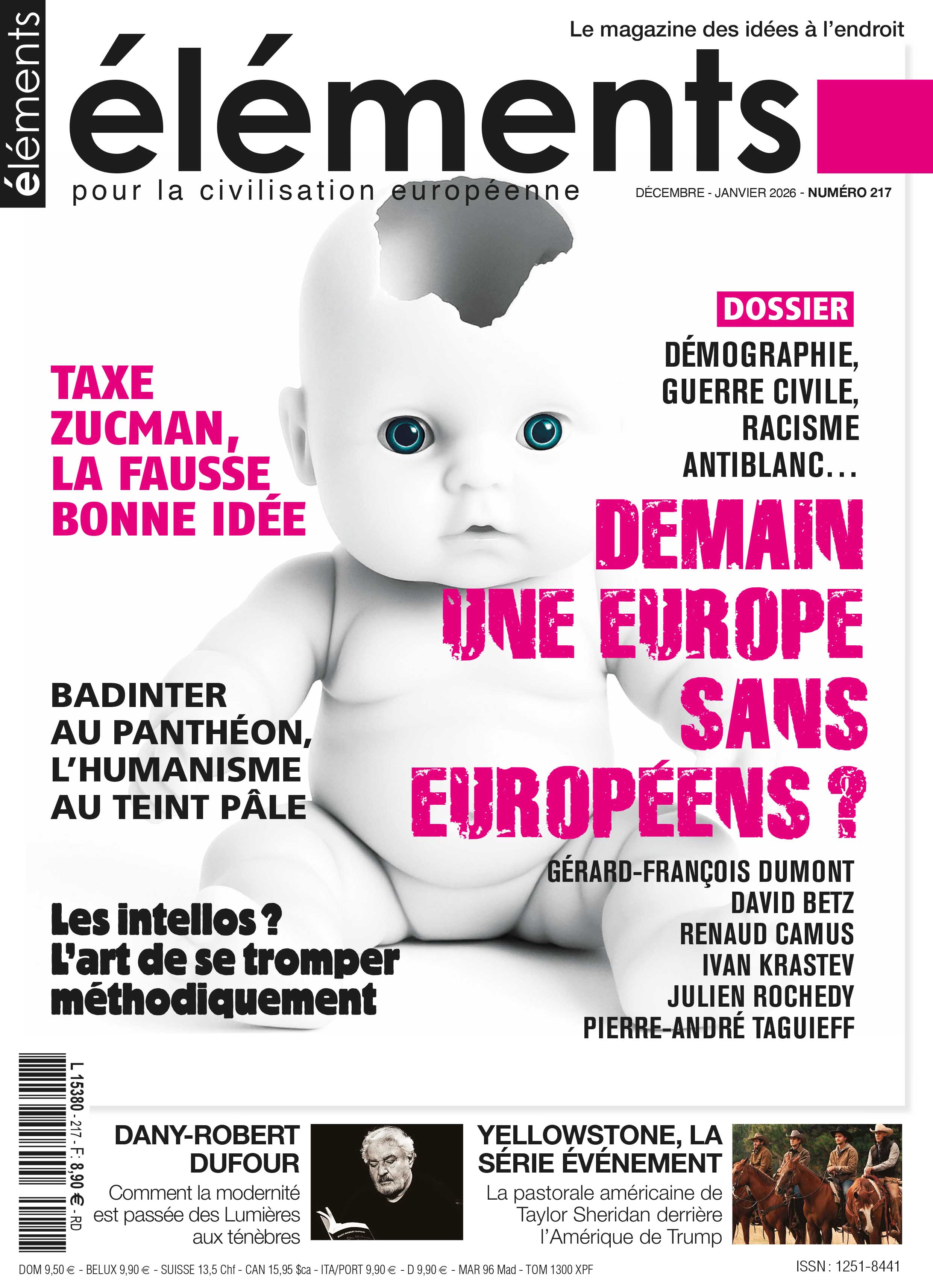 Demain une Europe sans Européens ?