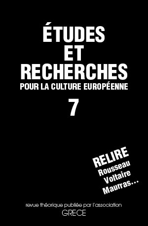 Études et recherches n°7 (nouvelle série)