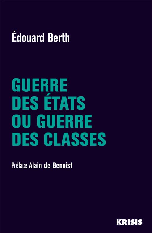 Guerre des états ou guerre des classes