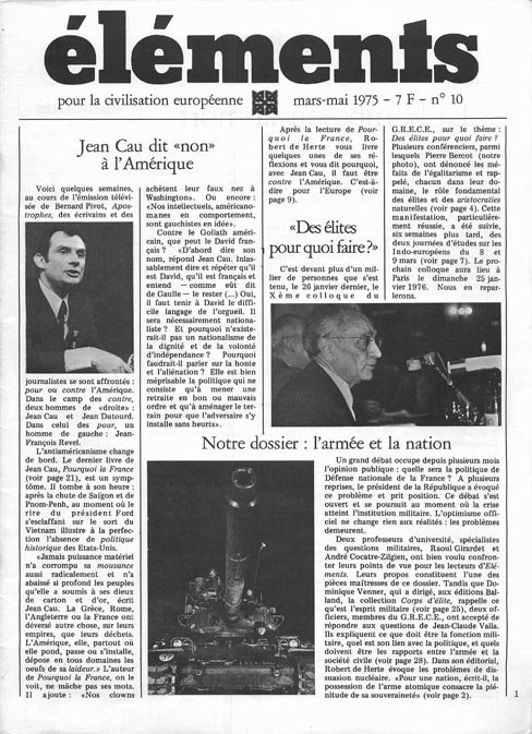 Jean Cau contre l'Amérique  (version PDF)