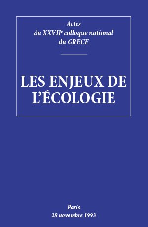Les enjeux de l'écologie - PDF