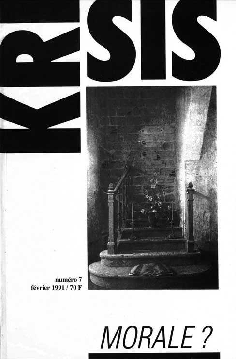 Morale ? (1) - PDF et Papier