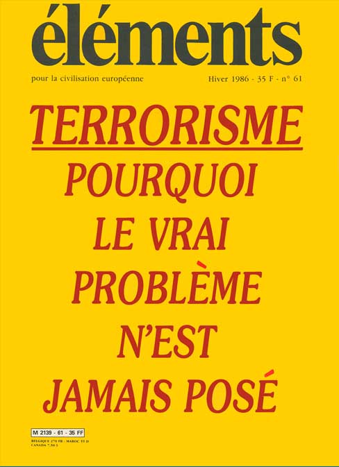Terrorisme : le vrai problème (version PDF)
